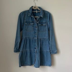 Free People denim dress